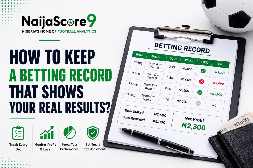 How to Keep a Betting Record and Track Real Profit