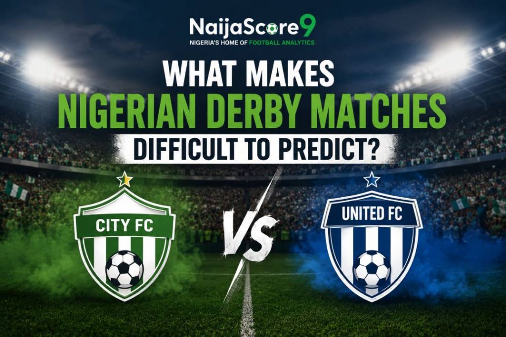 Why Nigerian Derby Matches Are Hard to Predict