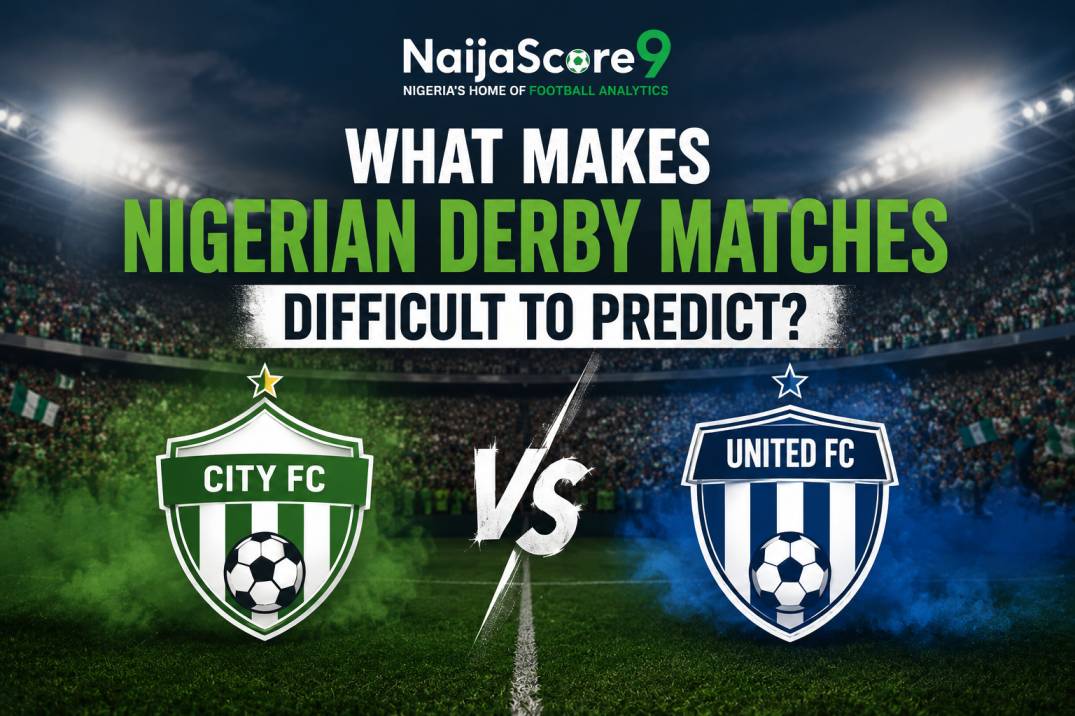 Why Nigerian Derby Matches Are Hard to Predict