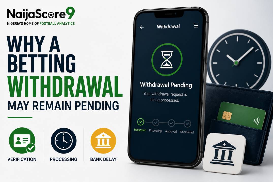 Why a Betting Withdrawal May Remain Pending