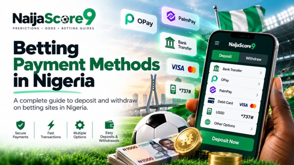 Betting Payment Methods in Nigeria