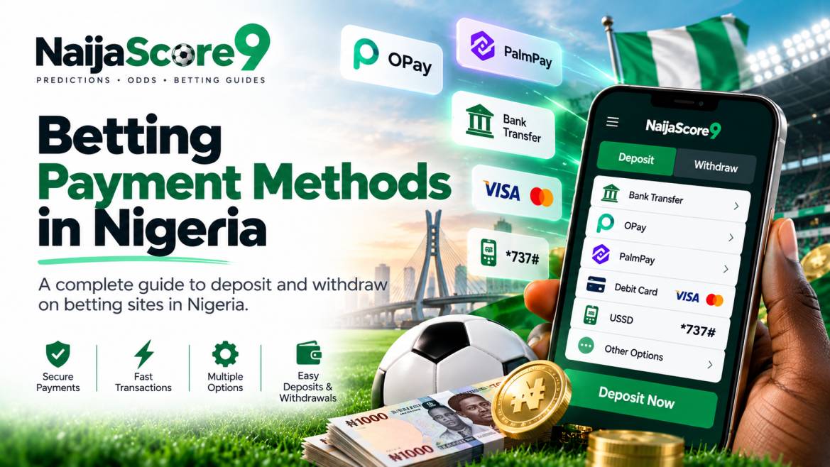 Betting Payment Methods in Nigeria
